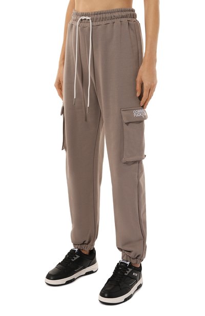 Хлопковые джоггеры COMME DES FUCKDOWN, арт. CFABW01012, фото 3