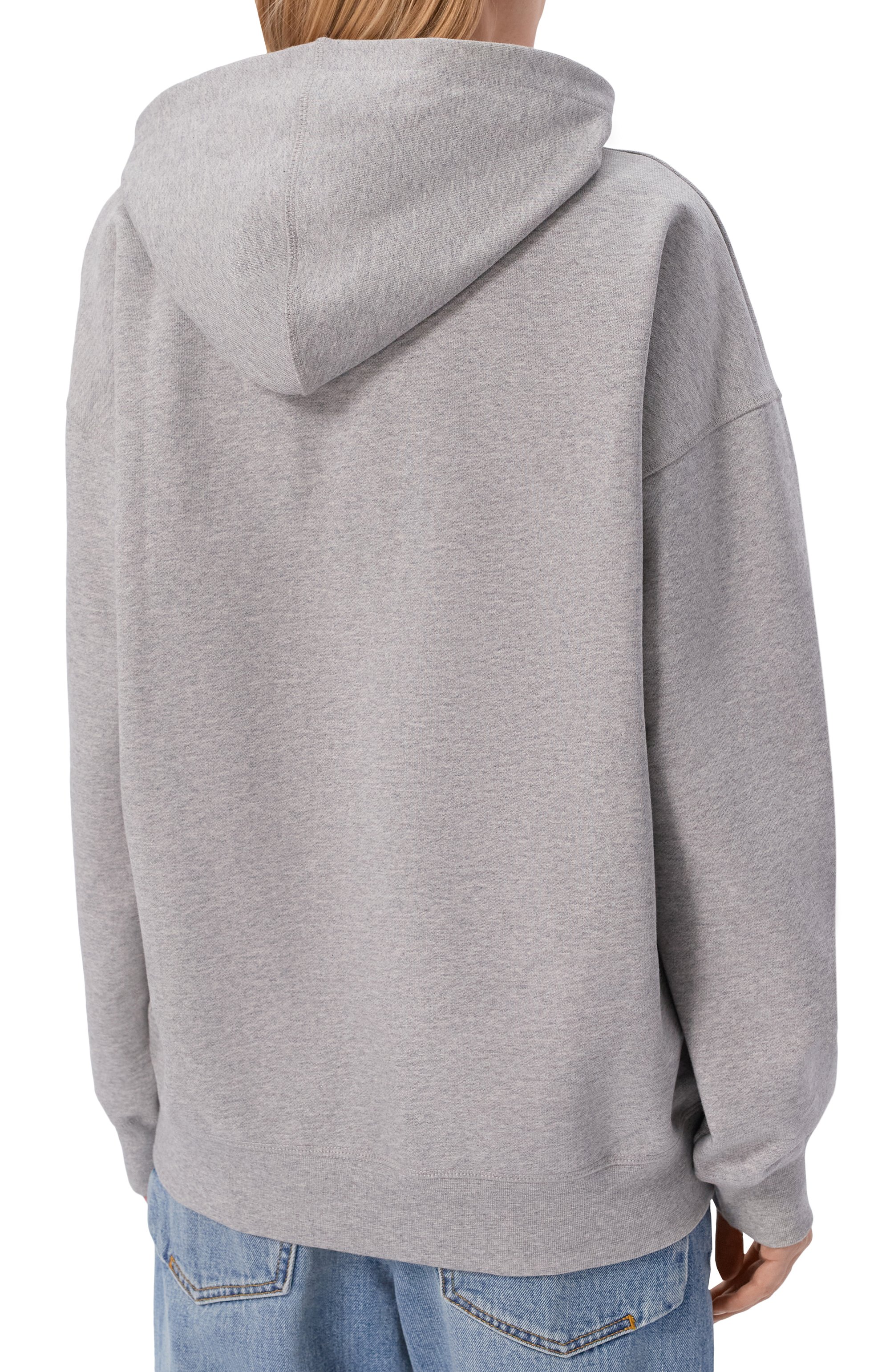 Хлопковое худи GANNI, арт. A1060024, фото 4