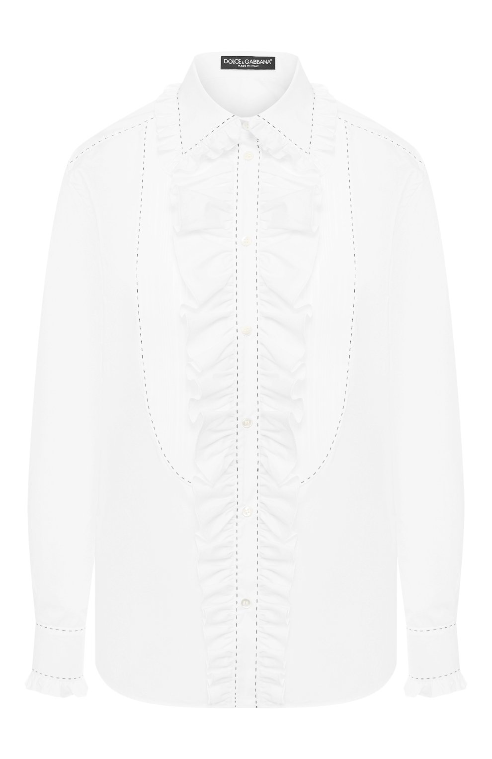 Хлопковая рубашка DOLCE & GABBANA, арт. F5H17T/FU5K9, фото 1