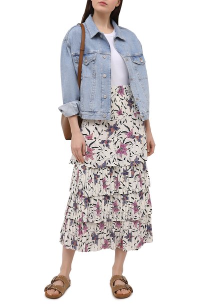 Ю бка из вискозы ISABEL MARANT ETOILE, арт. JU1251-21P028E/0RFE0, фото 2