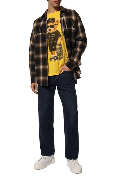 Хлопковая футболка BISIBIGLIO, арт. 0RS0 BLACK/2212 RIF (C0TT0NE PESANTE), фото 2