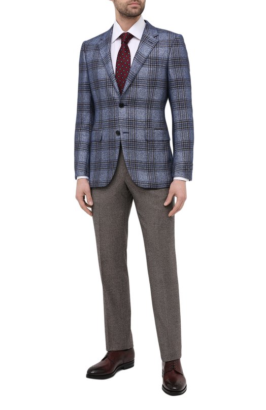 Хлопковая сорочка Brioni RCA20L/PZ003 Белый  RCA20L/PZ003 Фото 2