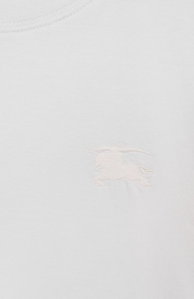 Хлопковая футболка BURBERRY, арт. 8108049, фото 3
