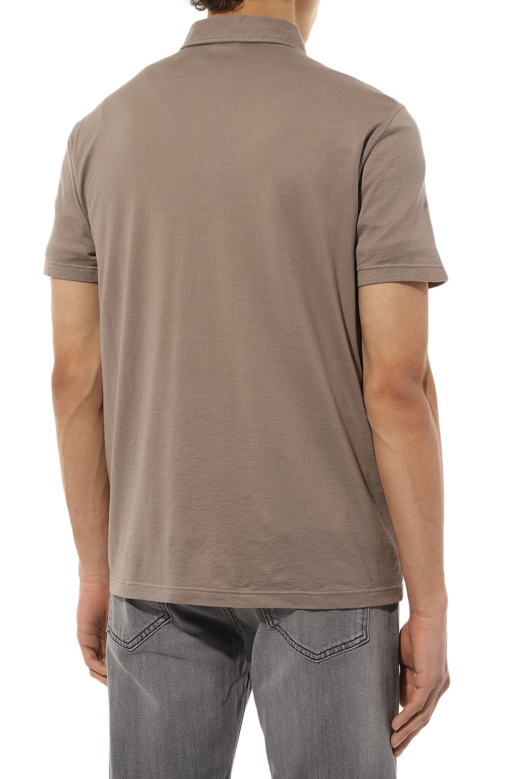 Поло из хлопка и кашемира KITON, арт. UMK0228, фото 4