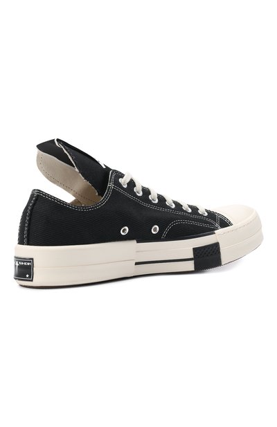 Текстильные кеды converse x rick owens drkshdw drkstar CONVERSE, арт. 172347, фото 5