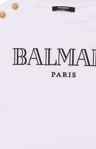 Хлопковая футболка BALMAIN, арт. BW8A21, фото 3
