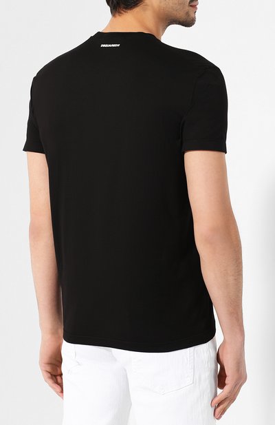Хлопковая футболка DSQUARED2, арт. S74GD0601/S22427, фото 4