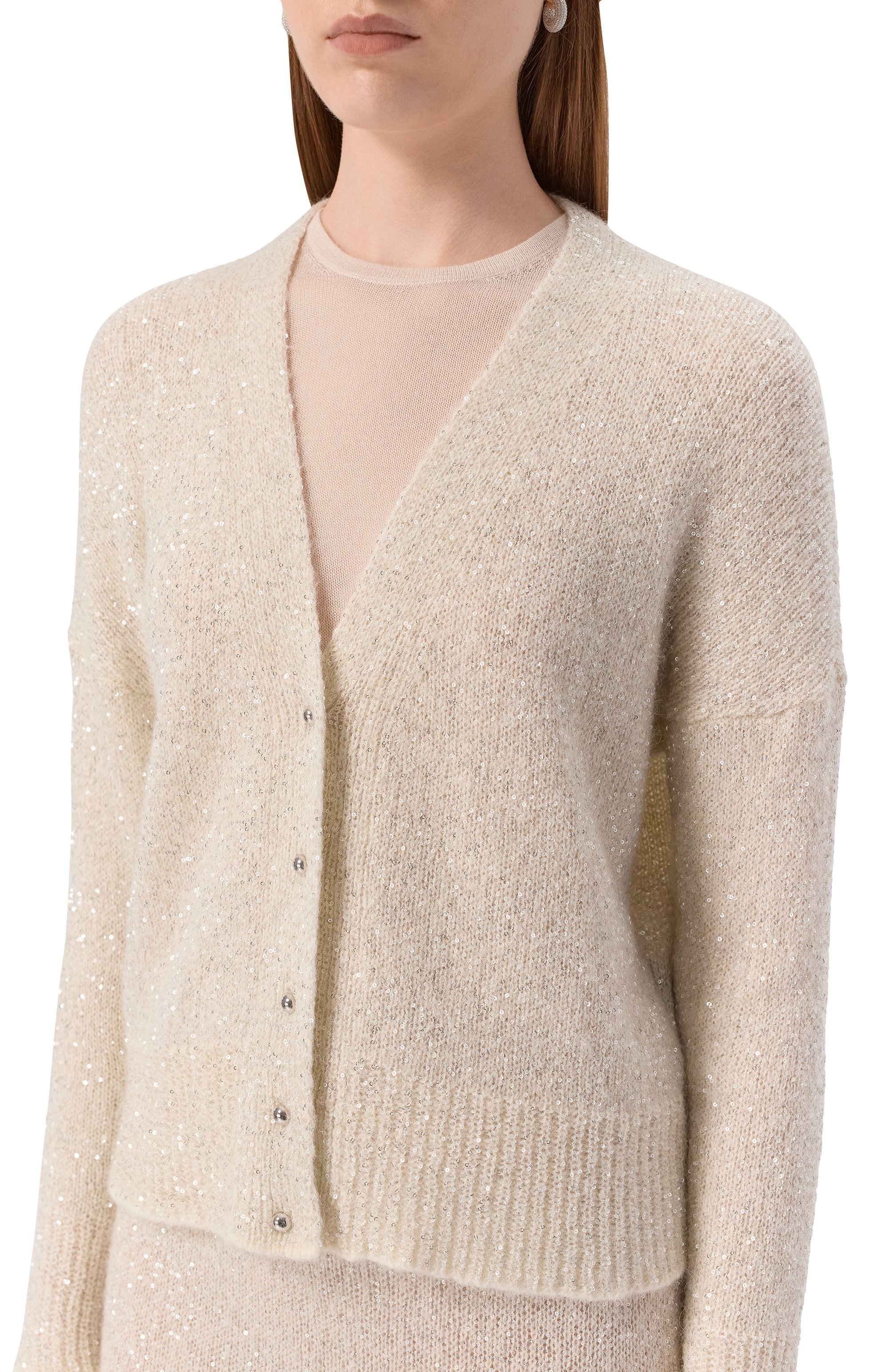 Кардиган с отделкой пайетками D.EXTERIOR, арт. 61296, фото 5