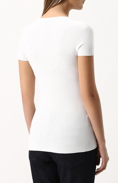 Футболка из вискозы GIORGIO ARMANI, арт. 8NAM32/AM05Z, фото 4