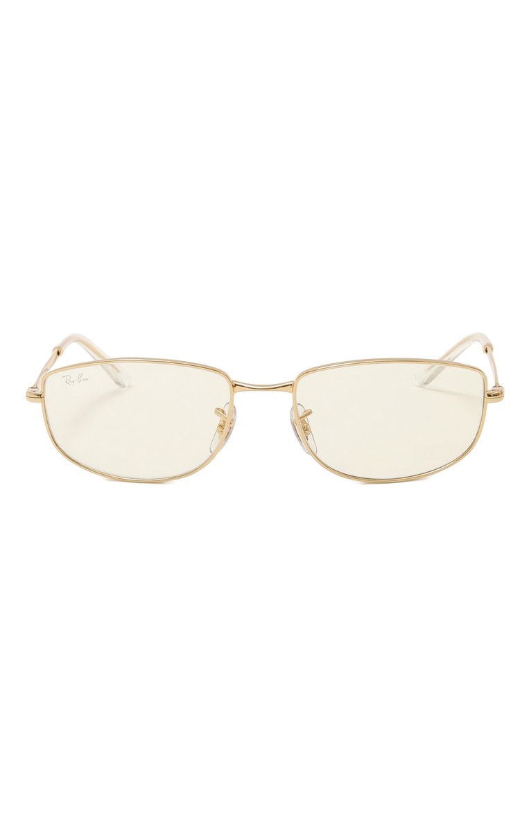 Женские солнцезащитные очки RAY-BAN золотого цвета, арт. 3732-001/GJ | Фото 4 (Региональные ограничения белый список (Axapta Mercury): Не проставлено; Нос: Не проставлено; Кросс-КТ: С/з-унисекс; Тип очков: С/з; Материал: Металл; Очки форма: Прямоугольные; Оптика Гендер: оптика-унисекс)