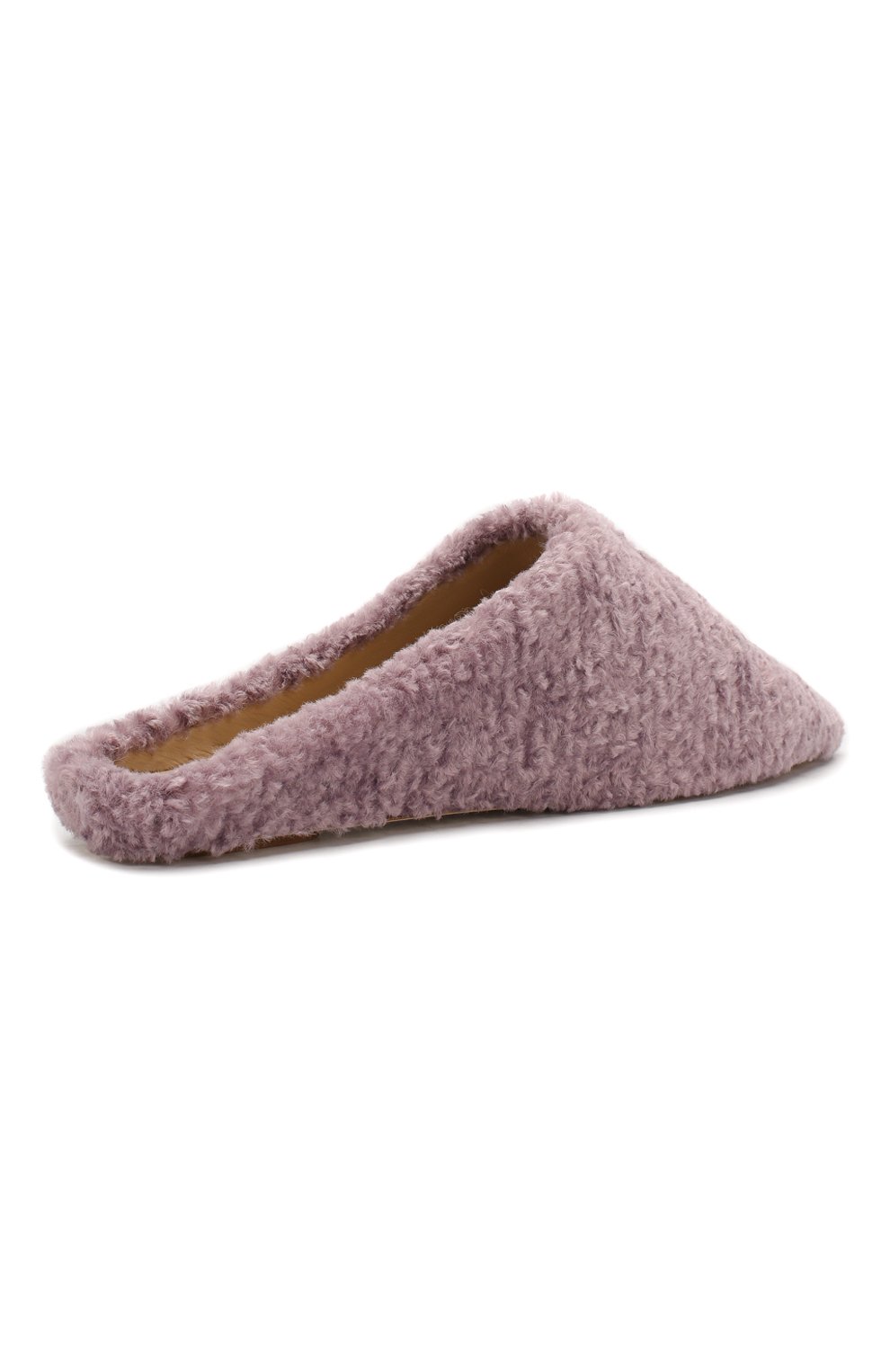 Сабо miska NANUSHKA, арт. MISKA_LAVENDER_FAUX FUR, фото 4