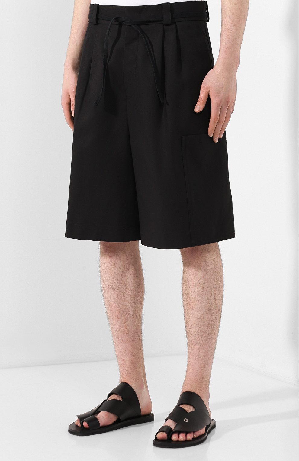 Хлопковые шорты JIL SANDER, арт. JSMQ311831-MQ241600, фото 3