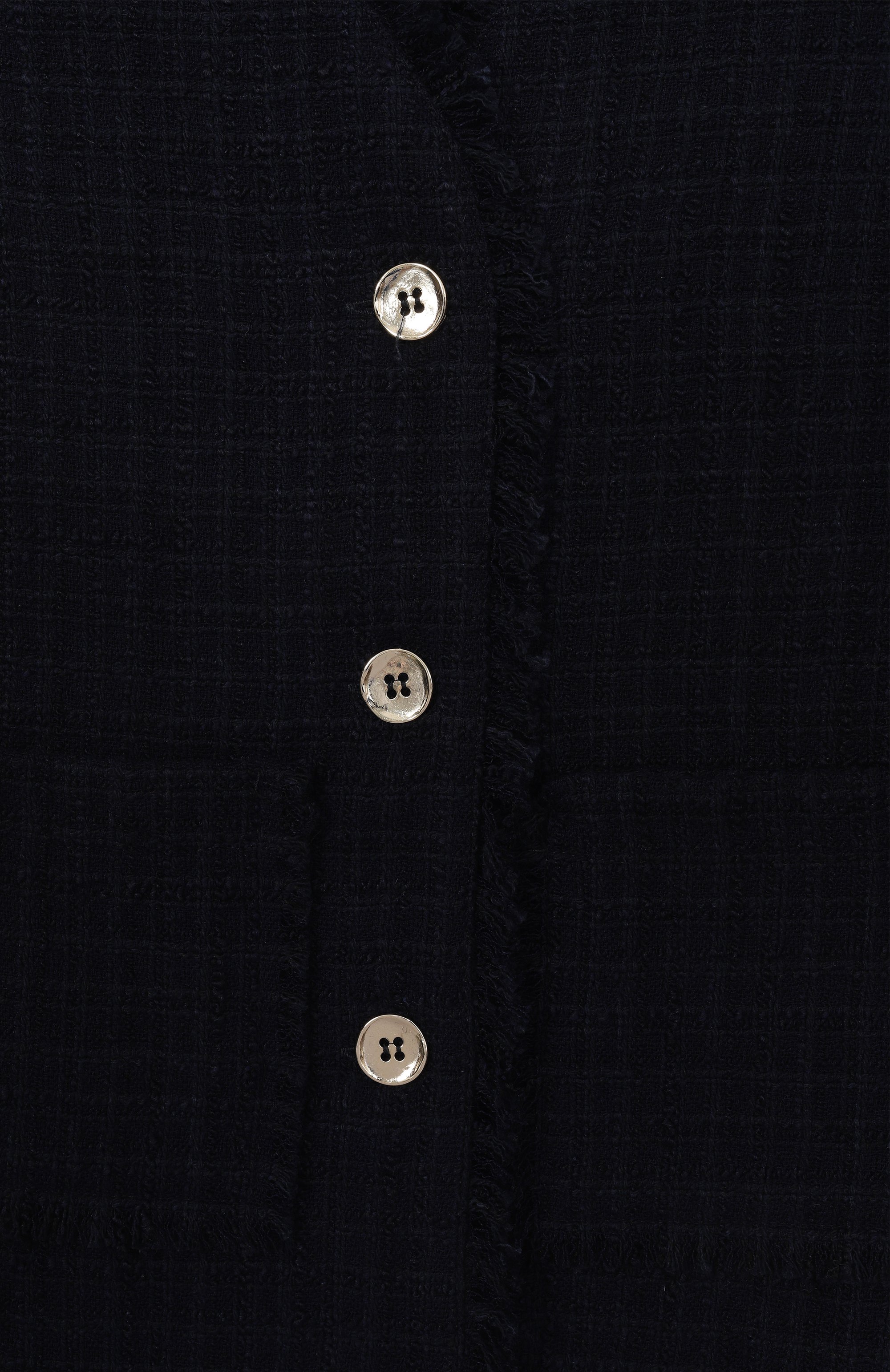 Твидовый жилет IL GUFO, арт. P25GI054C5052/2A-4A, фото 3