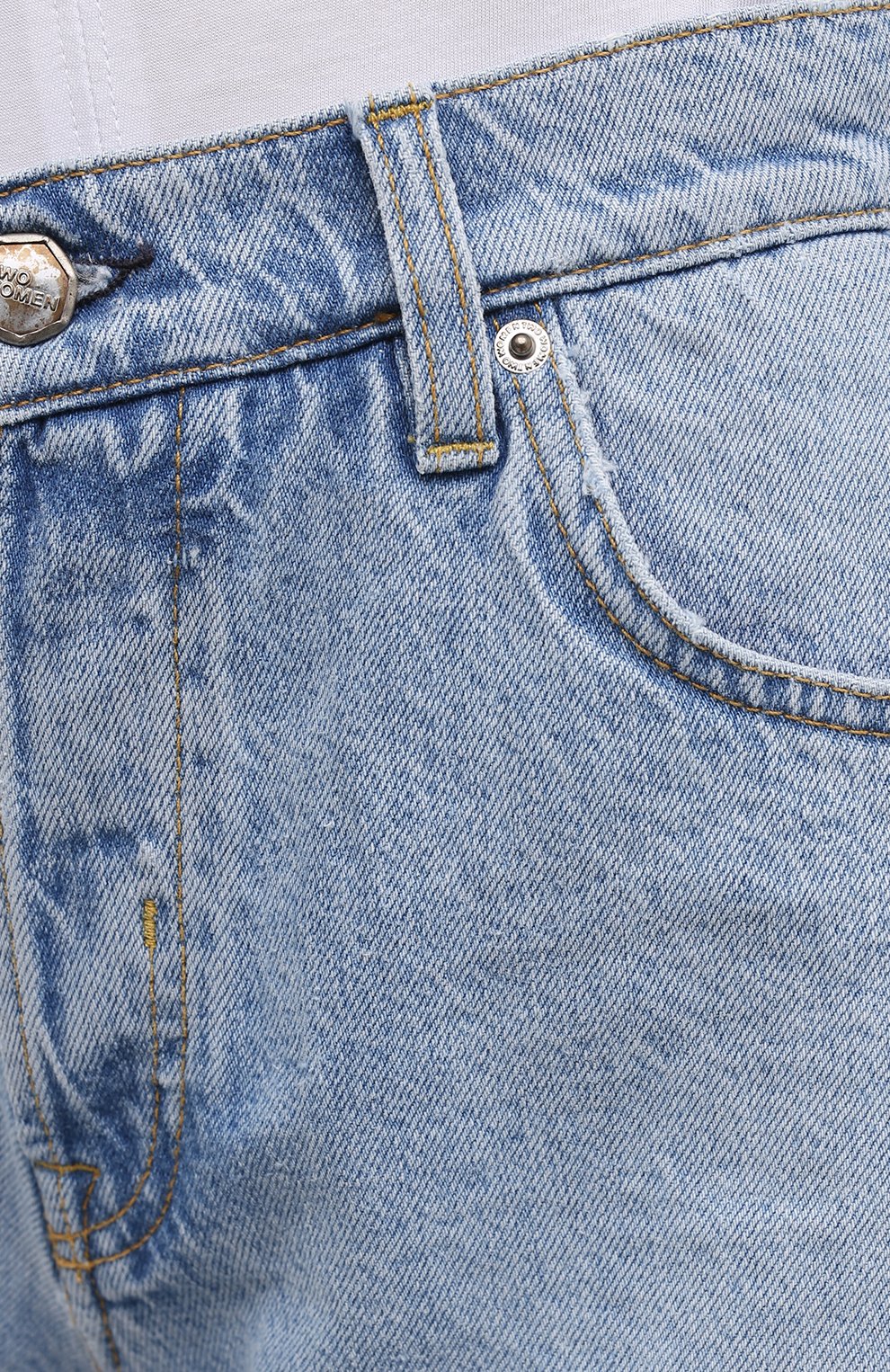 Джинсовые шорты TWO WOMEN IN THE WORLD, арт. D0NY/A1NG009, фото 5