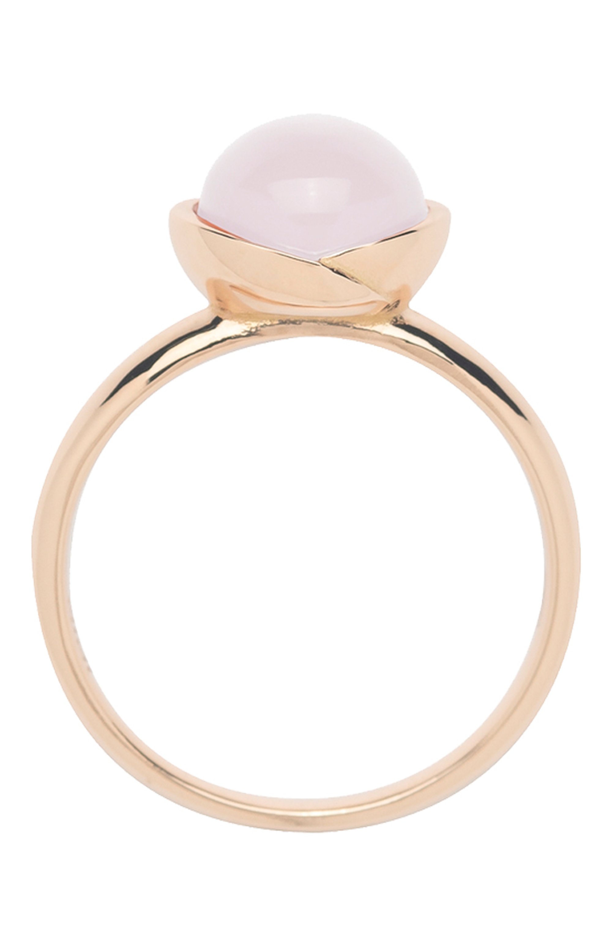 Кольцо MIMI бесцветного цвета по цене 88400 руб., арт. SA22BAKCLR8, фото 3 Кольцо MIMI, арт. SA22BAKCLR8, фото 3