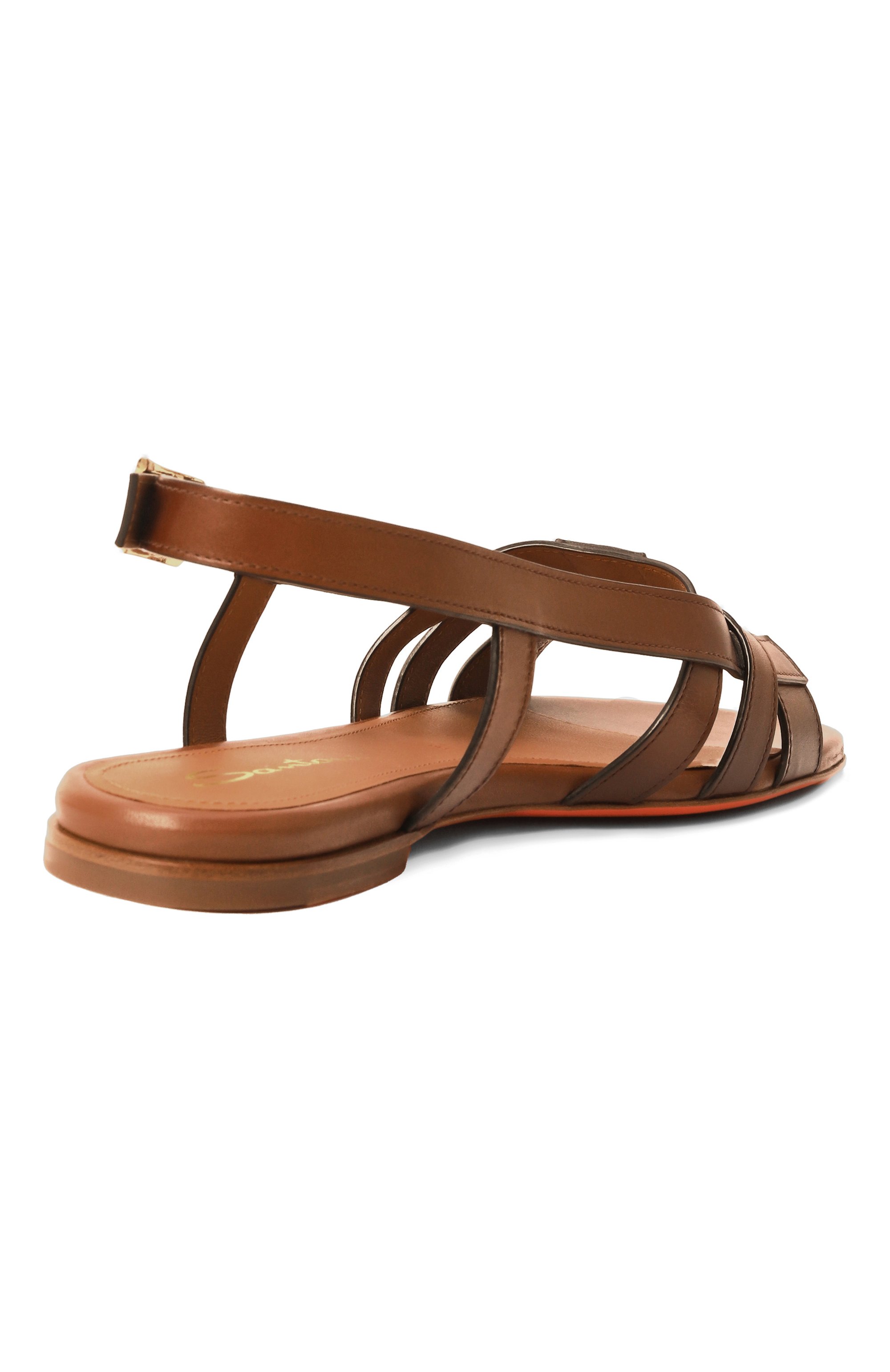 Кожаные сандалии SANTONI, арт. WHCG70832HA1TACG, фото 5