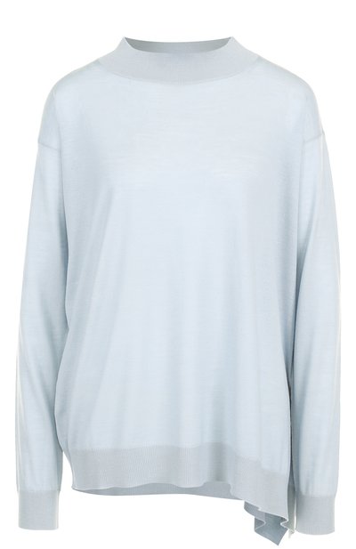 Женский шерстяной пуловер свободного кроя с разрезом STELLA MCCARTNEY, арт. 521668/S1735