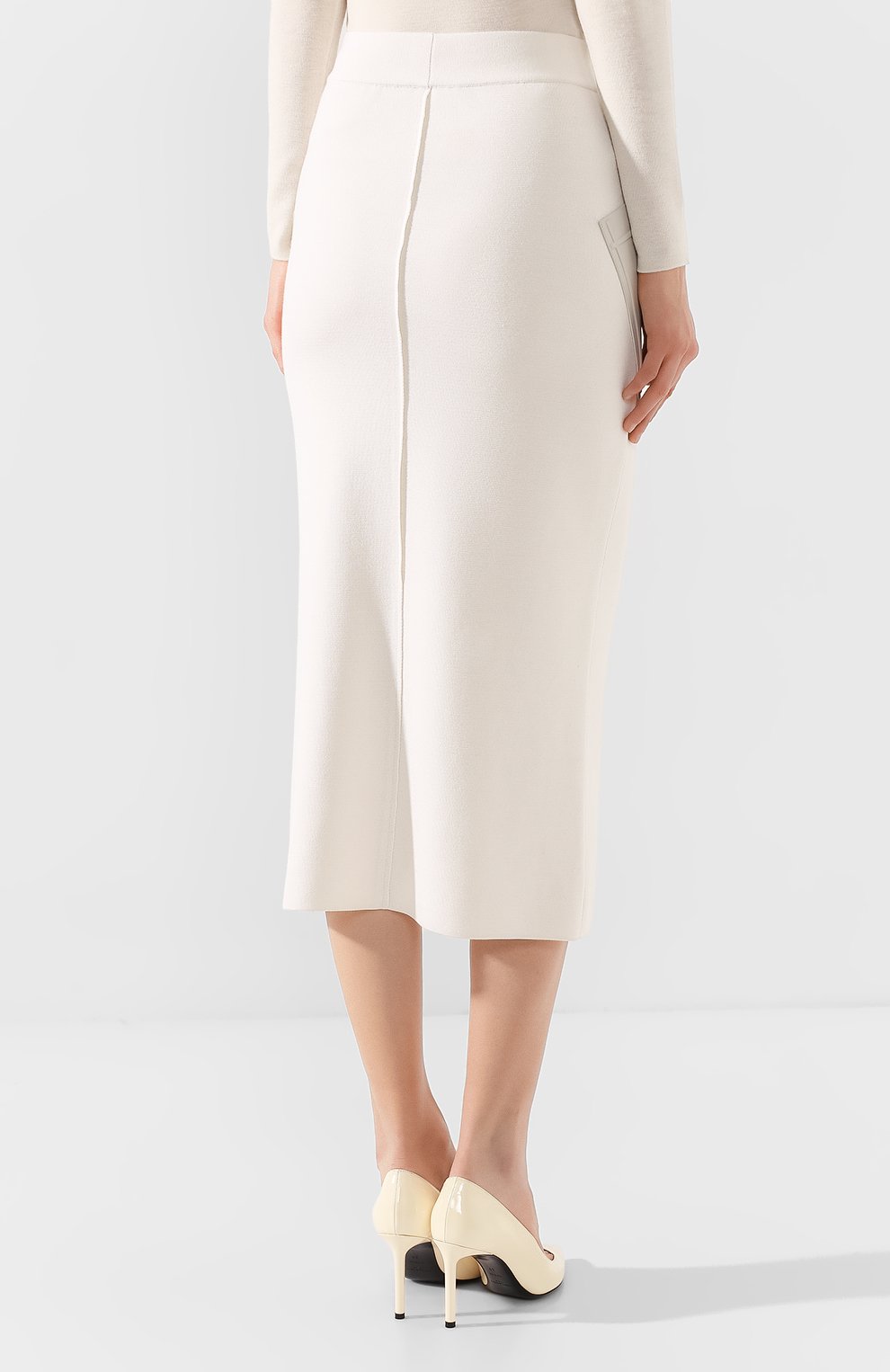 Юбка из смеси кашемира и шелка LORO PIANA, арт. FAI6717, фото 4