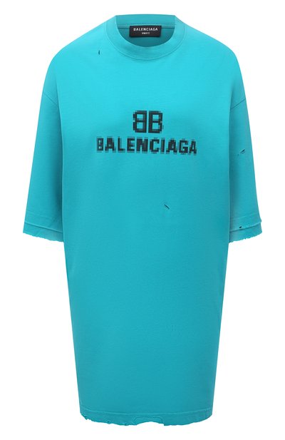 Женская хлопковая футболка BALENCIAGA, арт. 651795/TKVF5