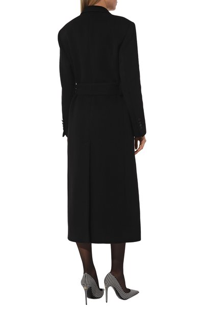 Кашемировое пальто DOLCE & GABBANA черного цвета по цене 691000 руб., арт. F0E2QT/FU292, фото 4 Кашемировое пальто DOLCE & GABBANA, арт. F0E2QT/FU292, фото 4