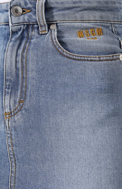 Джинсовая юбка MSGM, арт. 2841MDD53L 207278, фото 5