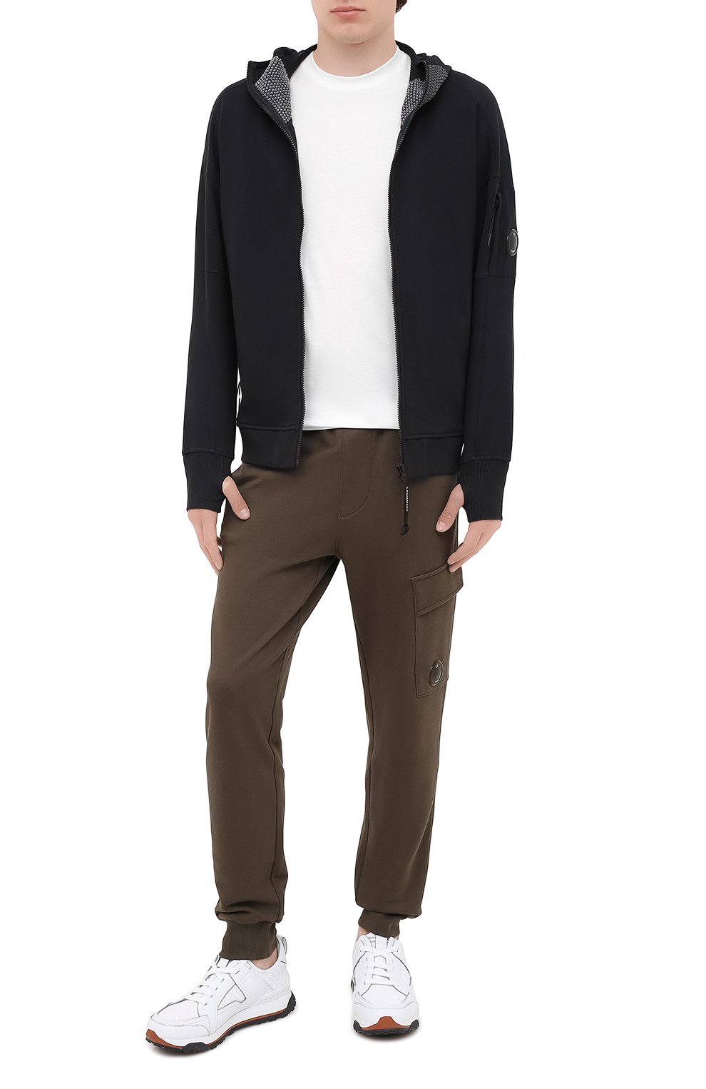 Хлопковая толстовка C.P. COMPANY, арт. 09CMSS035A-005086W, фото 2