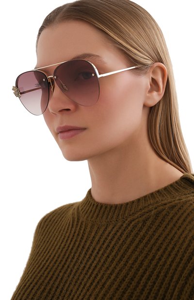 Солнцезащитные очки ALEXANDER MCQUEEN, арт. AM0272S 003, фото 2