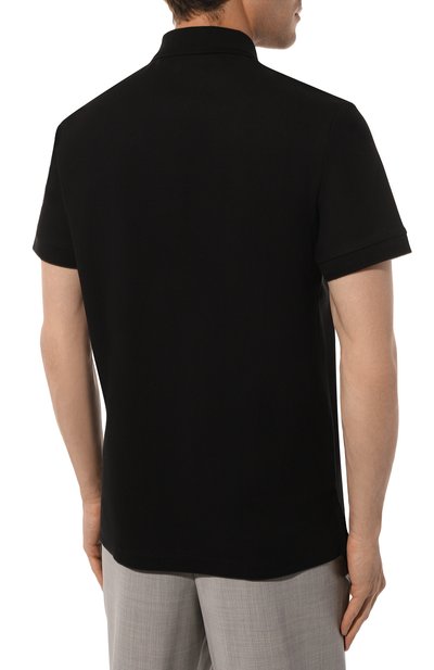 Хлопковое поло BURBERRY, арт. 8055228, фото 4