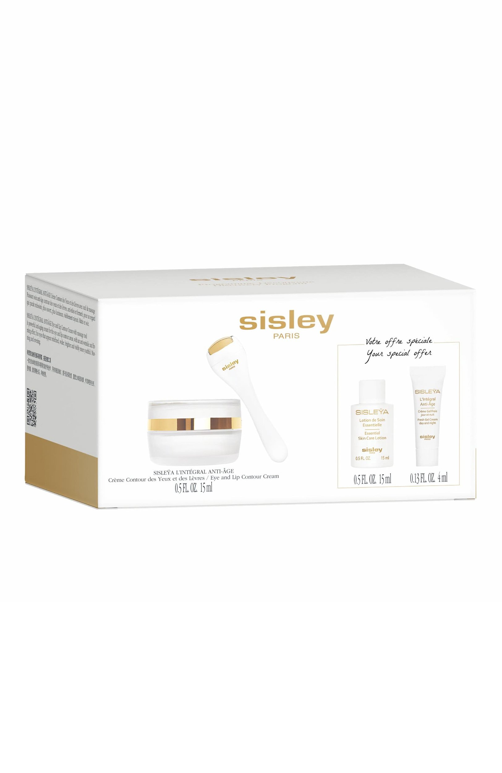 Набор sisleÿa l’intégral anti-âge (2x15+4ml) SISLEY бесцветного цвета по цене 28990 руб., арт. 151066, фото 3 Набор sisleÿa l’intégral anti-âge (2x15+4ml) SISLEY, арт. 151066, фото 3