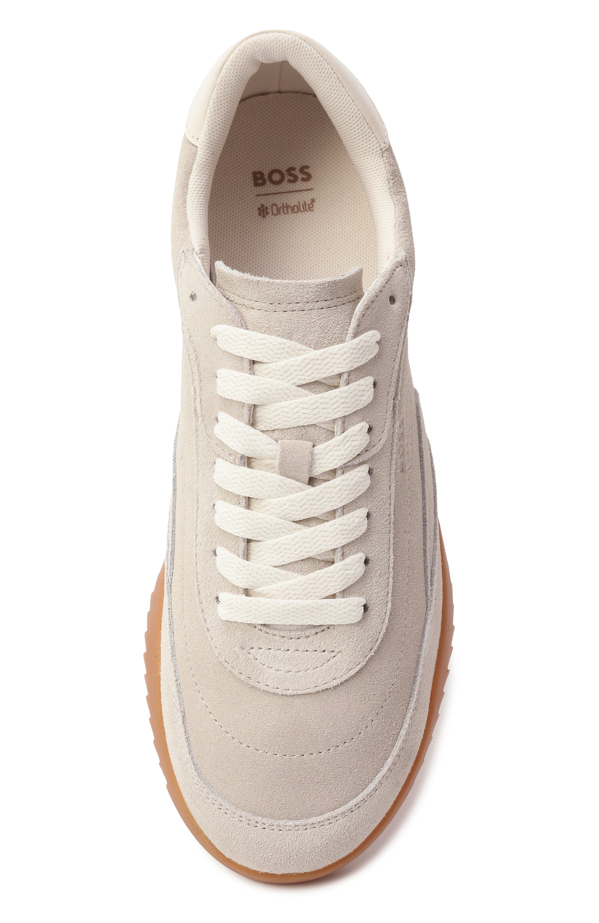 Замшевые кроссовки carlynn BOSS, арт. 50541691, фото 6