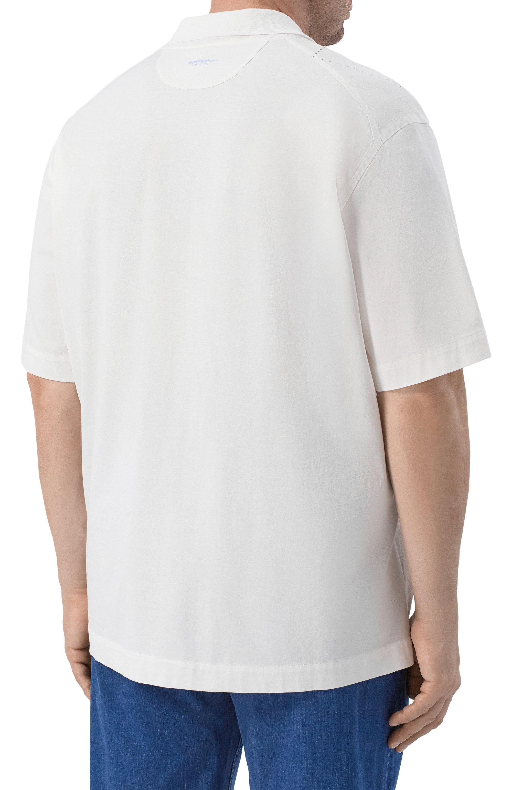 Льняная рубашка CORTIGIANI, арт. 4AJ606, фото 4