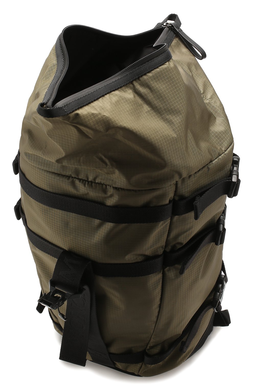 Текстильный рюкзак MONCLER хаки цвета по цене 58200 руб., арт. F1-09A-5A703-10-02SB1, фото 4 Текстильный рюкзак MONCLER, арт. F1-09A-5A703-10-02SB1, фото 4