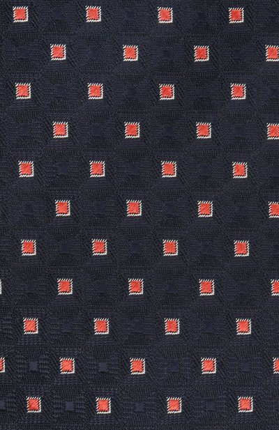 Галстук из вискозы и шелка HUGO темно-синего цвета по цене 6100 руб., арт. 50434559, фото 3 Галстук из вискозы и шелка HUGO, арт. 50434559, фото 3