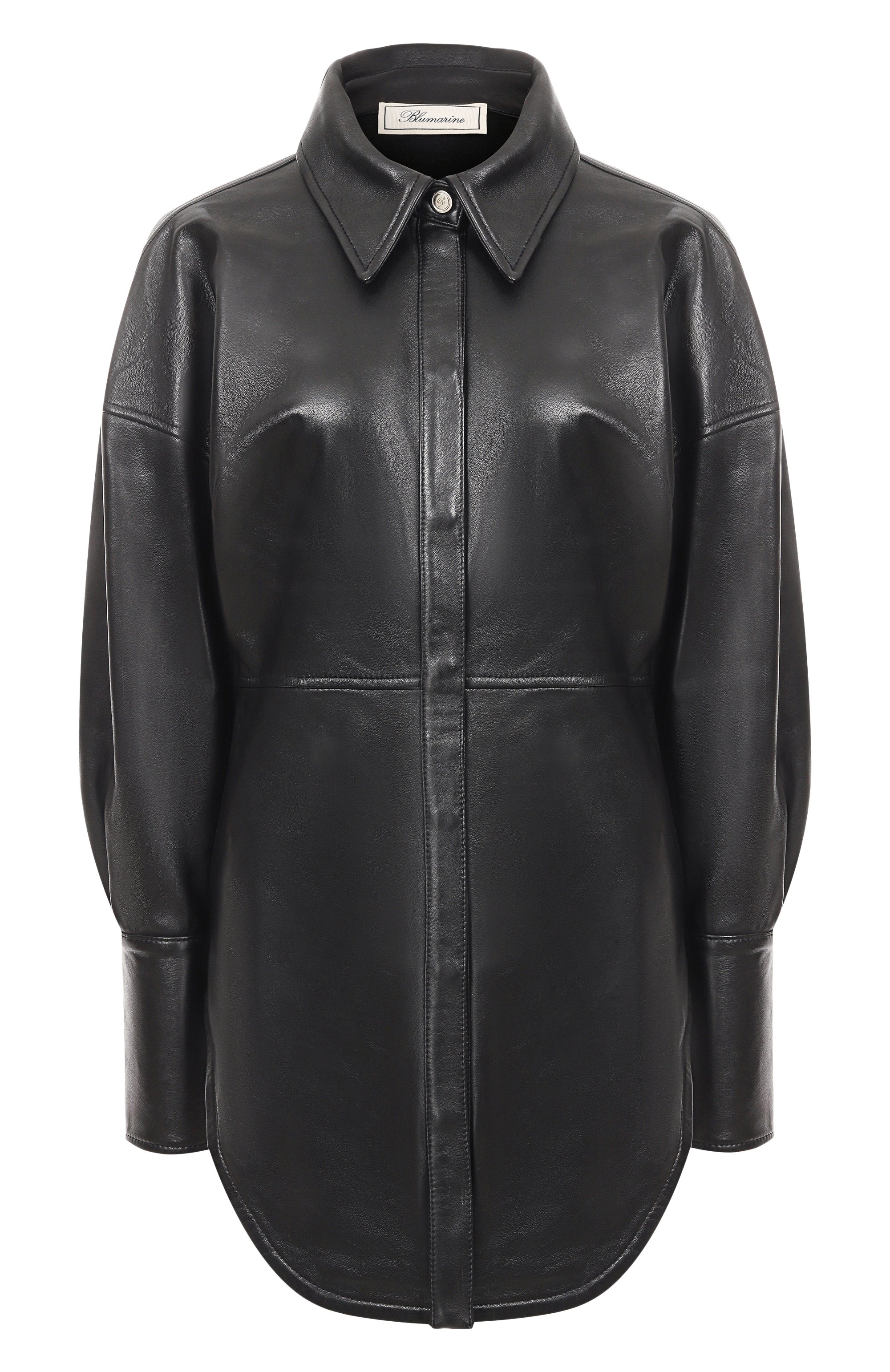 Кожаная рубашка BLUMARINE, арт. 4L087A, фото 1