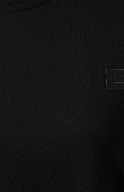Хлопковая футболка ACNE STUDIOS, арт. 25E173/W, фото 5