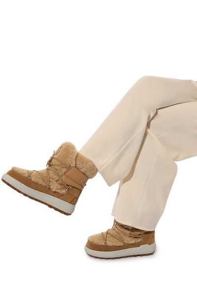 Полусапоги chamonix из овчины BOGNER светло-коричневого цвета по цене 62400 руб., арт. 22446904, фото 3 Полусапоги chamonix из овчины BOGNER, арт. 22446904, фото 3