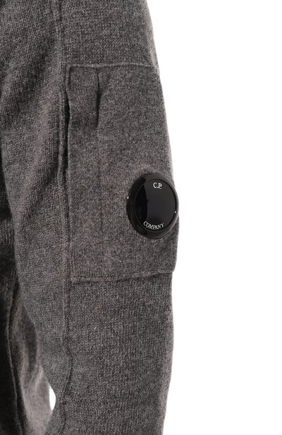 Шерстяной кардиган C.P. COMPANY, арт. 15CMKN402A005504A, фото 5