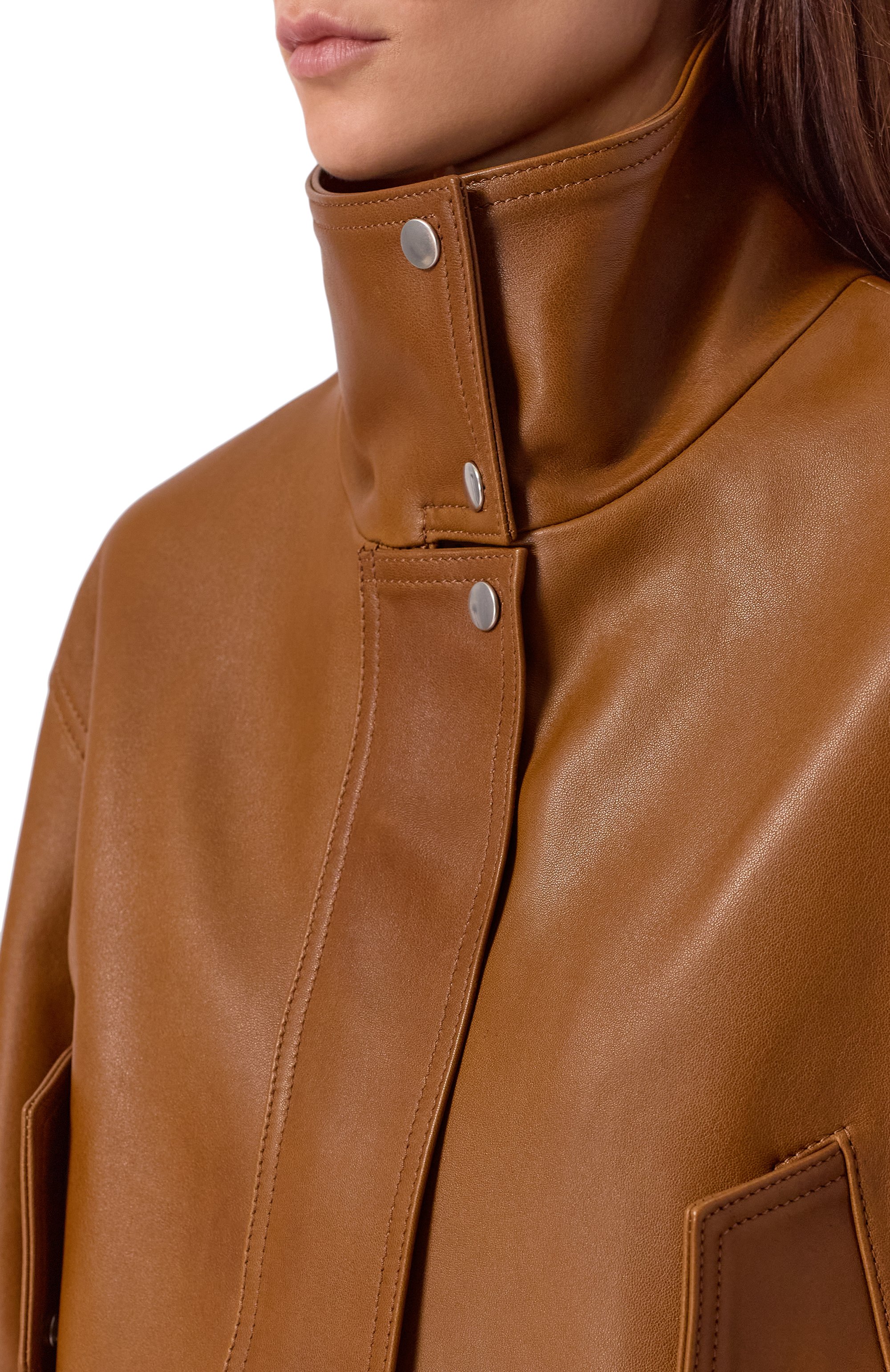 Кожаный бомбер BATS, арт. BTSJ_119, фото 5