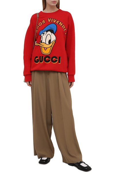 Хлопковый свитшот disney x gucci GUCCI, арт. 617964/XJDC1, фото 2