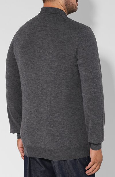 Шерстяное поло с длинными рукавами CANALI, арт. C0017/MK00077/60-64, фото 4