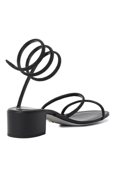 Текстильные босоножки cleo 40 RENE CAOVILLA, арт. C12798-040/RN01, фото 5