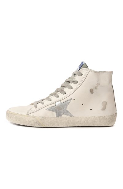 Кожаные кеды francy GOLDEN GOOSE DELUXE BRAND, арт. GWF00113/F0003191027, фото 2