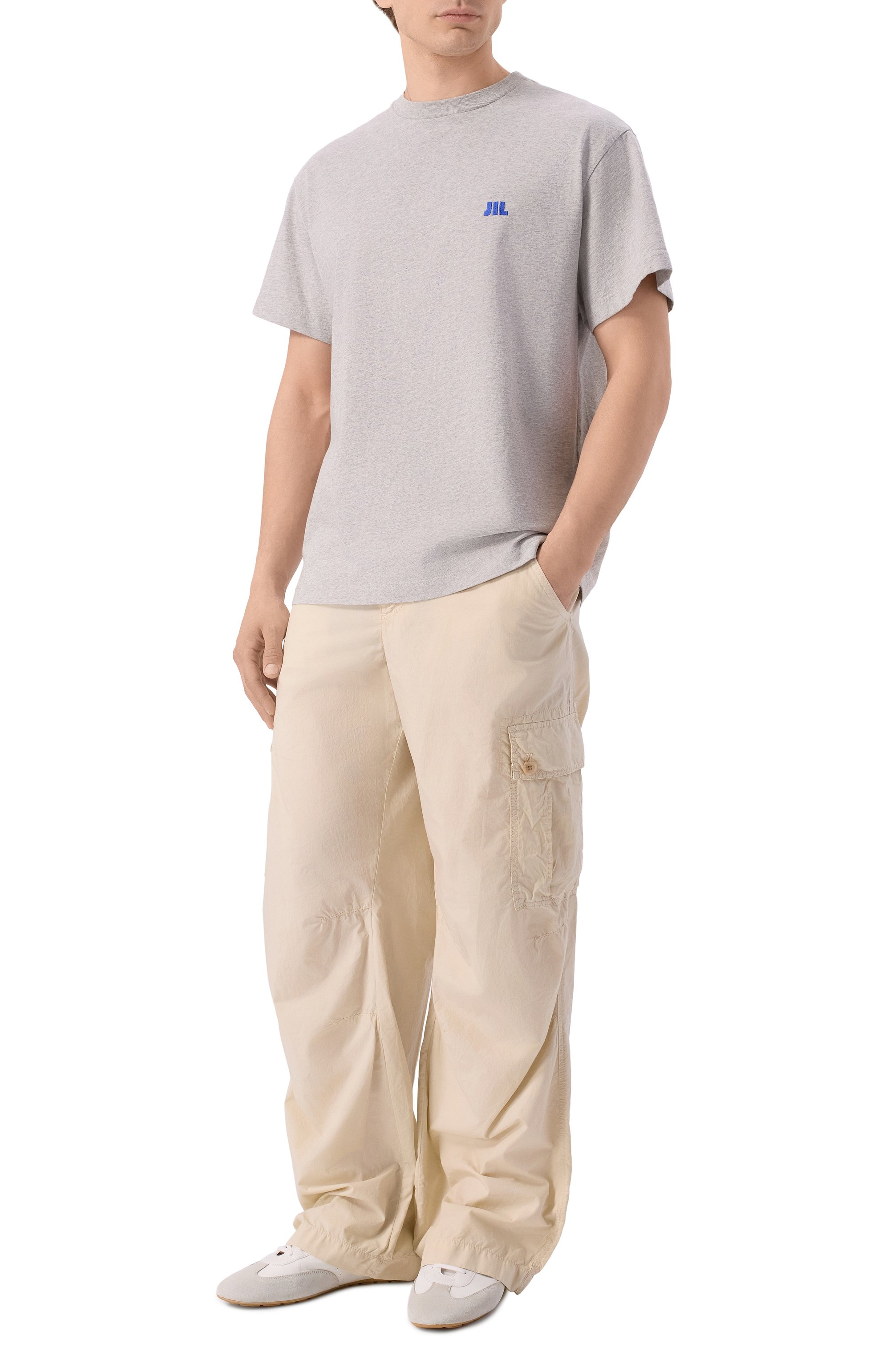 Хлопковая футболка JIL SANDER, арт. J22GC0283/J45048, фото 2