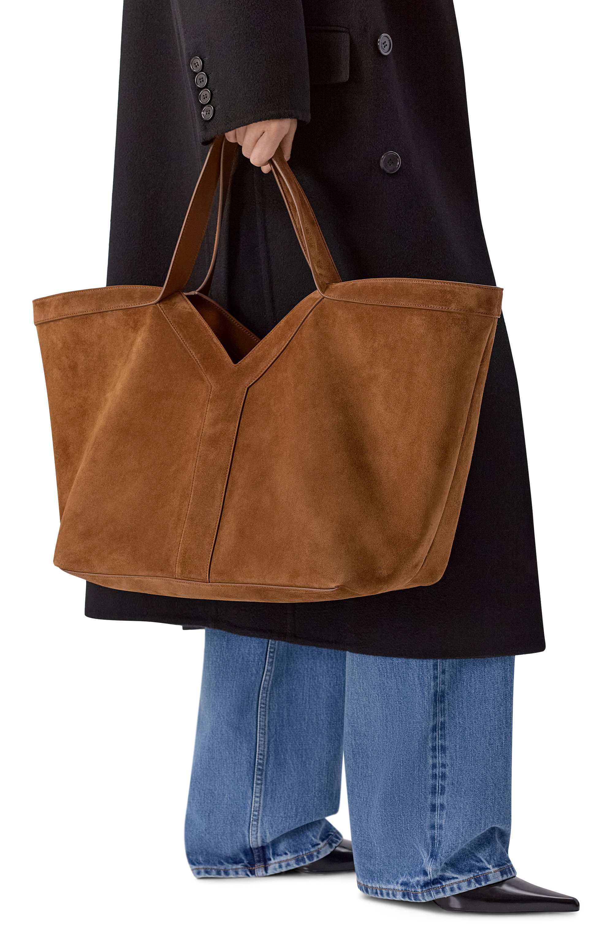 Сумка-тоут y SAINT LAURENT, арт. 817602/C0X0W, фото 2