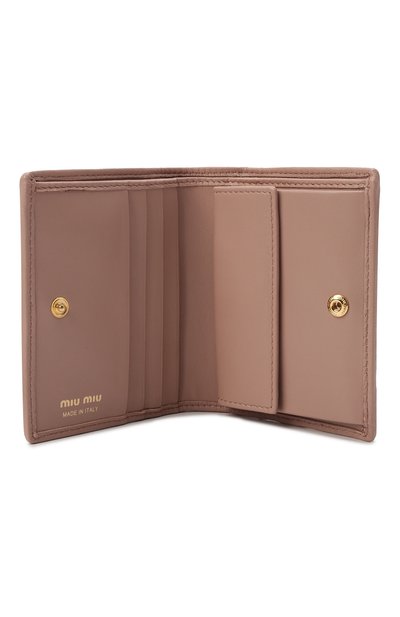 Кожаное портмоне MIU MIU, арт. 5MV204-N88-F0770, фото 3