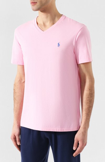 Хлопковая футболка  POLO RALPH LAUREN, арт. 710671453, фото 3