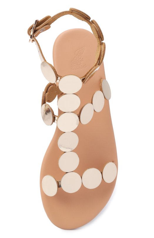 Кожаные сандалии Triton Ancient Greek Sandals TRIT0N/MIRR0R Золотой  TRIT0N/MIRR0R Фото 6