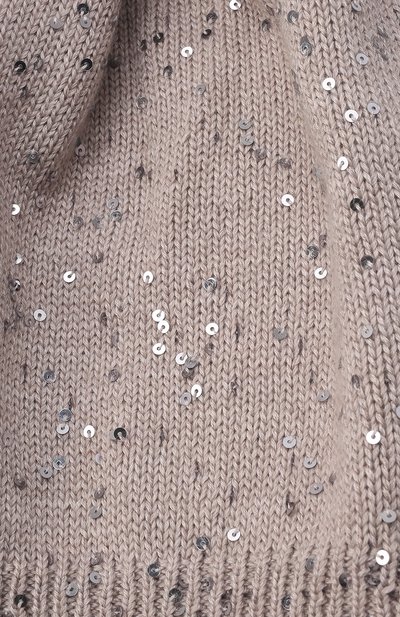 Шапка с помпоном из меха соболя BLACK SABLE, арт. BS-005CP4, фото 4