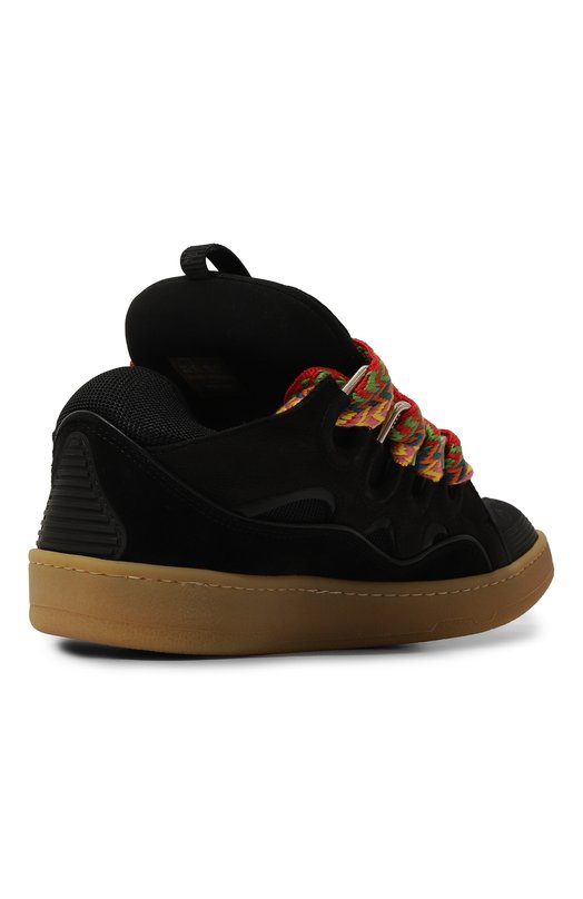 Комбинированные кеды Curb Lanvin FM-SKRK11-DRA2-A20 Чёрный  FM-SKRK11-DRA2-A20 Фото 5