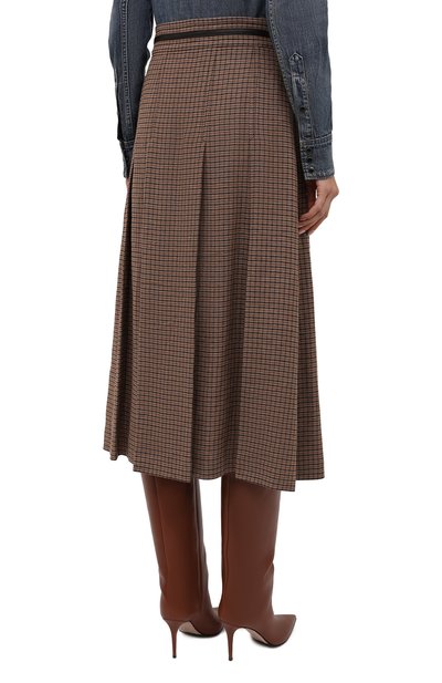 Льняная юбка GUCCI, арт. 652132/Z8A0C, фото 4